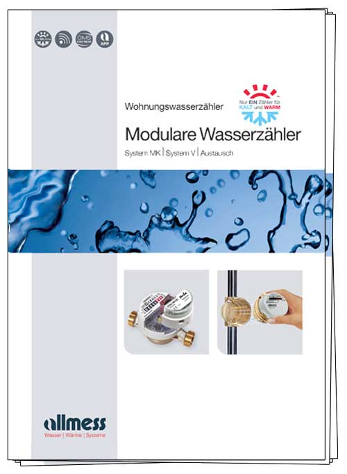 Prospekt modulare Wasserzähler